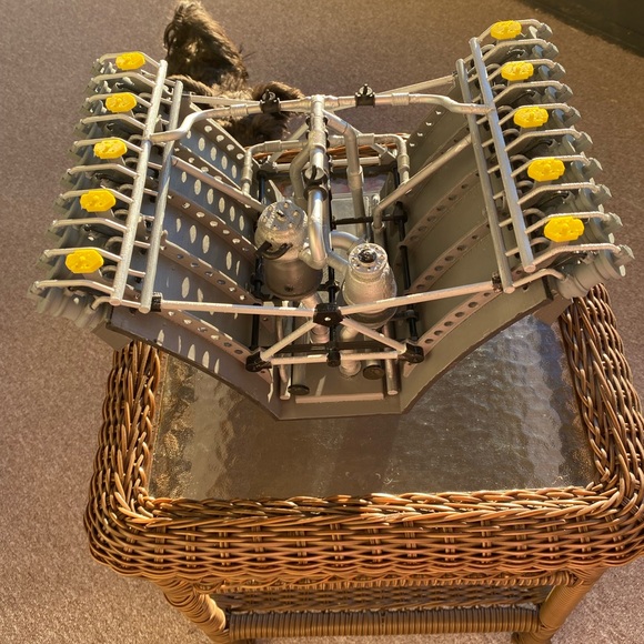 Aerospike engine model, handmade, 1:10 scale - Picture 4 of 6